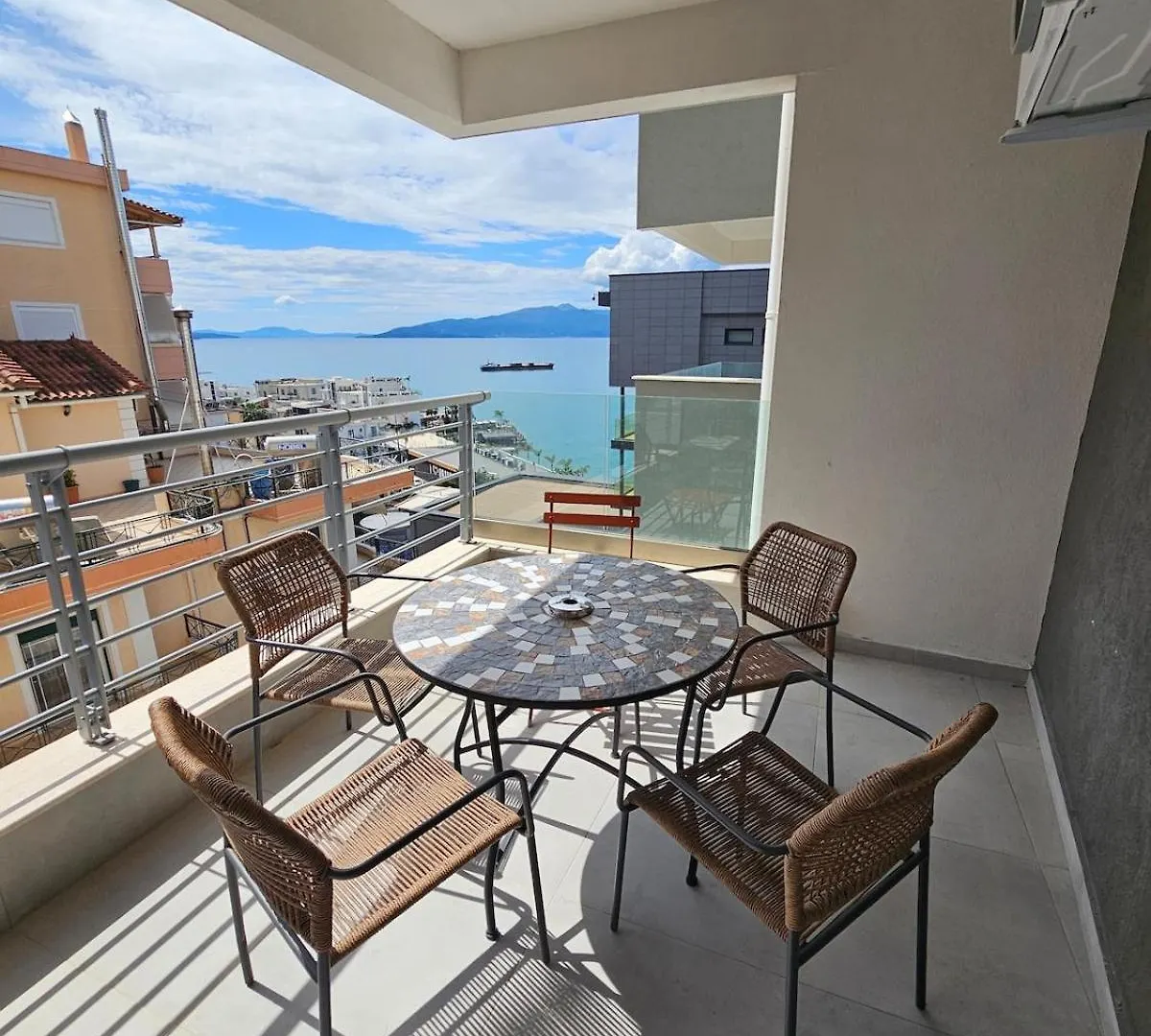 Seaview Apartment In Central Saranda Albania